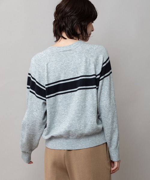 Munich（ミューニック）の「12GG天竺編みソフトニットラインプルオーバー（ニット/セーター・レディース・ベージュ/グレー/ブラック・FREE）」の12枚目の写真