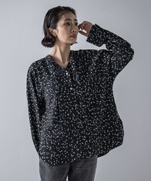 カラフルドットブラウス≪洗濯機で洗える≫