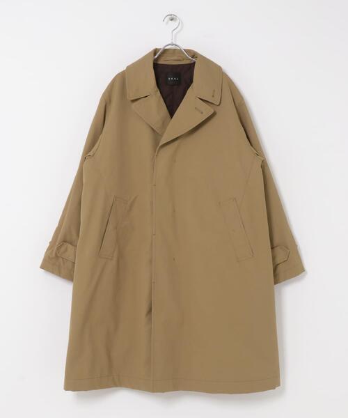 セール】撥水中綿ステンカラーコート（ステンカラーコート）｜EKAL