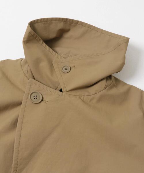 EKAL（エカル）の「撥水中綿ステンカラーコート（ステンカラーコート・レディース・ベージュ系その他/ブラック・ONE）」の21枚目の写真