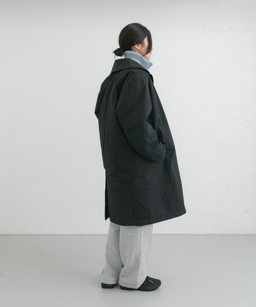 定価15万円　hevo 中綿コート　ステンカラーコート 新品未使用品56サイズ セール】撥水中綿ステンカラーコート【サスティナブル】（ステン