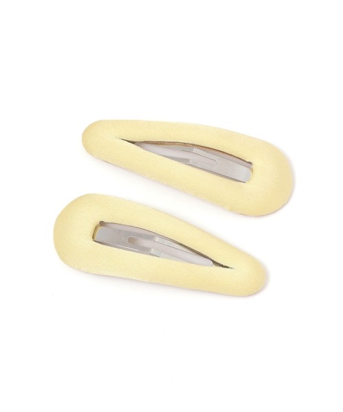 LOWRYS FARM（ローリーズファーム）の「カラフルプックリパッチン　599729（ヘアピン・レディース・イエロー/ホワイト/ブラック/ブルー・FREE）」の4枚目の写真