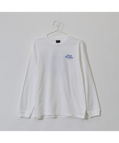DOUBLE STEAL(ダブルスティール)の「バックサークルロゴロンT(Tシャツ/カットソー・メンズ・ブラック/ホワイト/グリーン系1/アッシュグレー・LARGE/MEDIUM)」の21枚目の写真