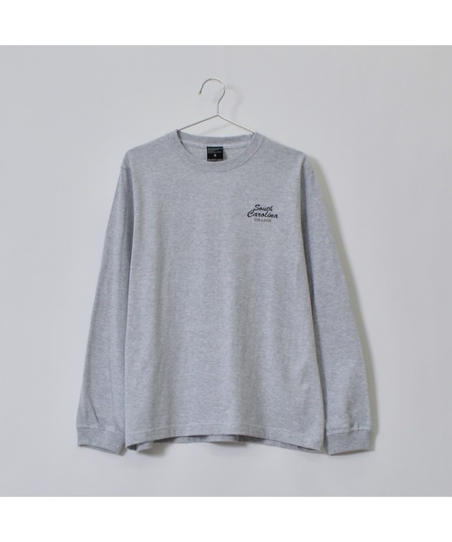 DOUBLE STEAL(ダブルスティール)の「バックサークルロゴロンT(Tシャツ/カットソー・メンズ・ブラック/ホワイト/グリーン系1/アッシュグレー・LARGE/MEDIUM)」の11枚目の写真