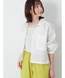 Te chichi TERRASSE（テチチテラス）の「シアーチェックジップブルゾン（ブルゾン）」