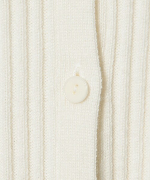 Steven Alan（スティーブンアラン）の「＜Steven Alan＞ウール リブ セーラーカラー カーディガン（カーディガン/ボレロ・レディース・オフホワイト/ネイビー・FREE）」の15枚目の写真