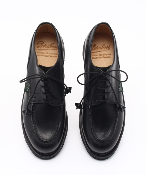 Paraboot(パラブーツ)の「PARABOOT/パラブーツ CHAMBORD (モカシン/デッキシューズ・レディース・ブラック・FREE)」の3枚目の写真