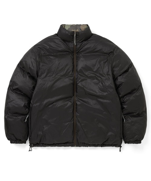 thisisneverthatブラック ダウンジャケット thisisneverthat（ディスイズネバーザット） ダウンジャケット ダウン