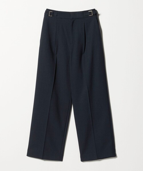 A DAY IN THE LIFE UNITED ARROWS（アデイインザライフユナイテッドアローズ）の「ドビー ワイドスラックス ‐マシンウォッシャブル・セットアップ対応‐＜A DAY IN THE LIFE＞（スラックス・レディース・ネイビー/グレー系/モカ・36/38/40）」の3枚目の写真