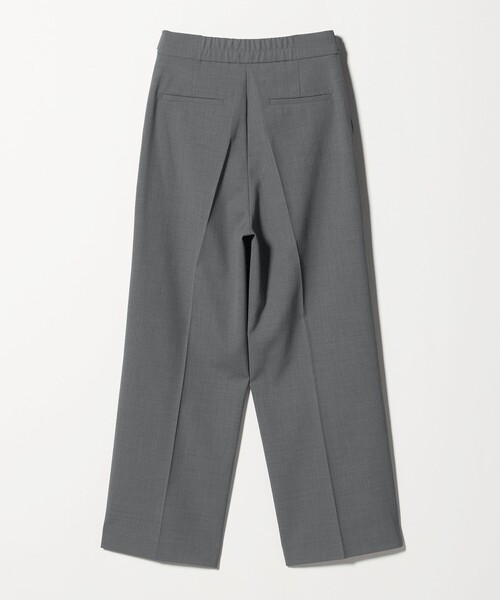 A DAY IN THE LIFE UNITED ARROWS（アデイインザライフユナイテッドアローズ）の「ドビー ワイドスラックス ‐マシンウォッシャブル・セットアップ対応‐＜A DAY IN THE LIFE＞（スラックス・レディース・ネイビー/グレー系/モカ・36/38/40）」の4枚目の写真