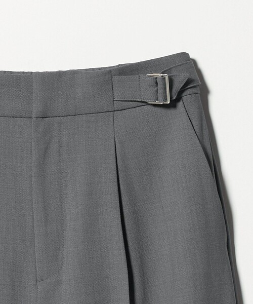 A DAY IN THE LIFE UNITED ARROWS（アデイインザライフユナイテッドアローズ）の「ドビー ワイドスラックス ‐マシンウォッシャブル・セットアップ対応‐＜A DAY IN THE LIFE＞（スラックス・レディース・ネイビー/グレー系/モカ・36/38/40）」の5枚目の写真