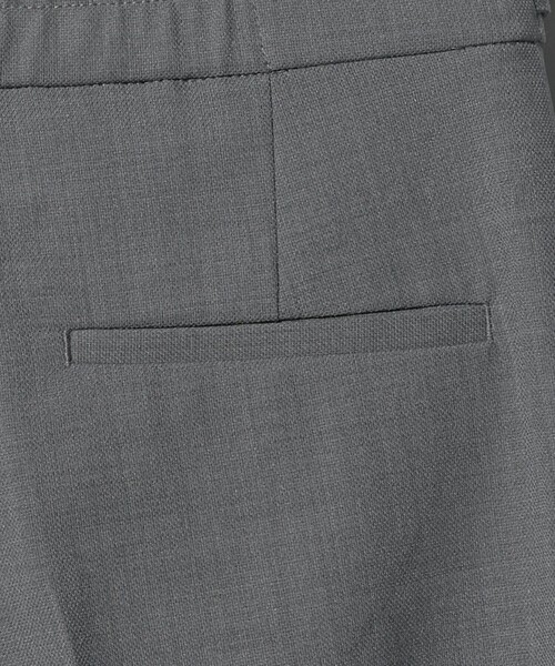 A DAY IN THE LIFE UNITED ARROWS（アデイインザライフユナイテッドアローズ）の「ドビー ワイドスラックス ‐マシンウォッシャブル・セットアップ対応‐＜A DAY IN THE LIFE＞（スラックス・レディース・ネイビー/グレー系/モカ・36/38/40）」の7枚目の写真