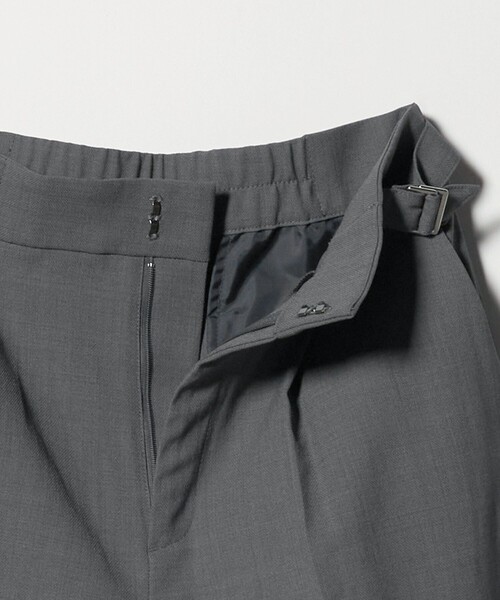 A DAY IN THE LIFE UNITED ARROWS（アデイインザライフユナイテッドアローズ）の「ドビー ワイドスラックス ‐マシンウォッシャブル・セットアップ対応‐＜A DAY IN THE LIFE＞（スラックス・レディース・ネイビー/グレー系/モカ・36/38/40）」の8枚目の写真