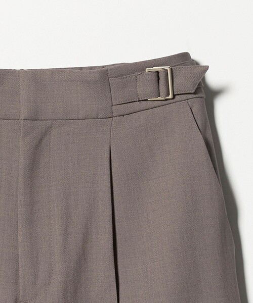 A DAY IN THE LIFE UNITED ARROWS（アデイインザライフユナイテッドアローズ）の「ドビー ワイドスラックス ‐マシンウォッシャブル・セットアップ対応‐＜A DAY IN THE LIFE＞（スラックス・レディース・ネイビー/グレー系/モカ・36/38/40）」の13枚目の写真