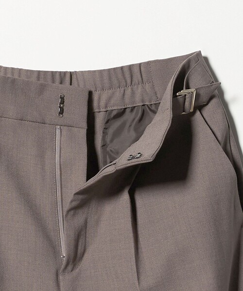 A DAY IN THE LIFE UNITED ARROWS（アデイインザライフユナイテッドアローズ）の「ドビー ワイドスラックス ‐マシンウォッシャブル・セットアップ対応‐＜A DAY IN THE LIFE＞（スラックス・レディース・ネイビー/グレー系/モカ・36/38/40）」の14枚目の写真