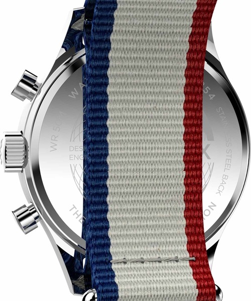 TIMEX(タイメックス)の「TIMEX/タイメックス ウィークエンダー ニューイングランド クロノグラフ 腕時計 TX-TW2Y15800 メンズ(アナログ腕時計・メンズ・ホワイト・FREE)」の4枚目の写真