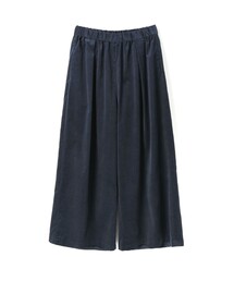 mizuiro ind コーデュロイタックワイドパンツ