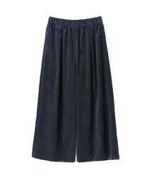 mizuiro ind コーデュロイタックワイドパンツ