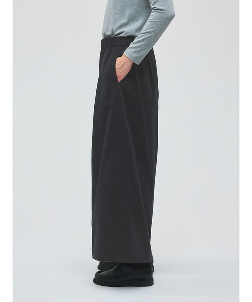 mizuiroind(ミズイロインド)の「mizuiro ind コーデュロイタックワイドパンツ(その他パンツ・レディース・ブラック系その他/ネイビー/ホワイト系2/ブラック/ブルー系その他5/ブラック系その他2・FREE)」の19枚目の写真