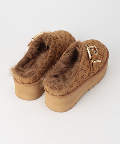 BARNYARDSTORM(バンヤードストーム)の「BARNYARDSTORM / BBロゴスリッポン(スリッポン・レディース・キャメル・S/M/L)」の9枚目の写真