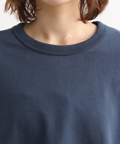 studio CLIP（スタディオクリップ）の「ミニ裏毛カラーワイドスウェット（スウェット・レディース・オフホワイト/ネイビー/ライトグリーン/ピンク・FREE）」の13枚目の写真