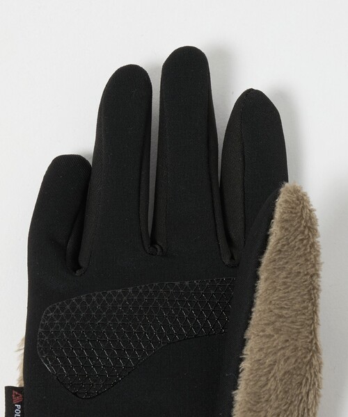 THE NORTH FACE（ザノースフェイス）の「＜THE NORTH FACE＞デナリイー チップ グローブ（手袋・レディース・ブラック/モカ・S）」の9枚目の写真