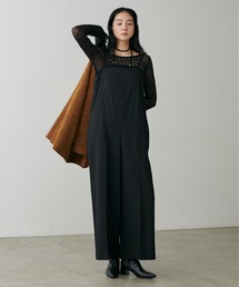 LARUTA（ラルータ）の「【LARUTA】裏起毛サキソニーサロペット（サロペット/オーバーオール）」