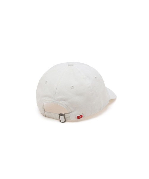 A BATHING APE(アベイシングエイプ)の「FELT LOGO BASEBALL CAP #1(キャップ・レディース・ピンク/オリーブ/アイボリー/ベージュ/ネイビー・FREE)」の11枚目の写真