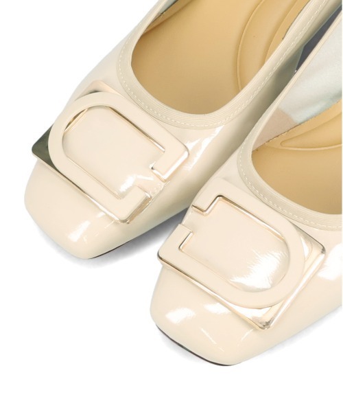 WA ORiental TRaffic(ダブルエーオリエンタルトラフィック)の「変形モチーフソフトエナメルパンプス/52319(パンプス・レディース・ベージュ/ブラック/ワイン・34/35/36/37/38/39/40/41/42)」の10枚目の写真