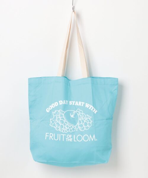 FRUIT OF THE LOOM(フルーツオブザルーム)の「【RES】【FRUIT OF THE LOOM】BRAIDED CORD TOTE BAG(トートバッグ・レディース・ライトブルー・FREE)」の2枚目の写真