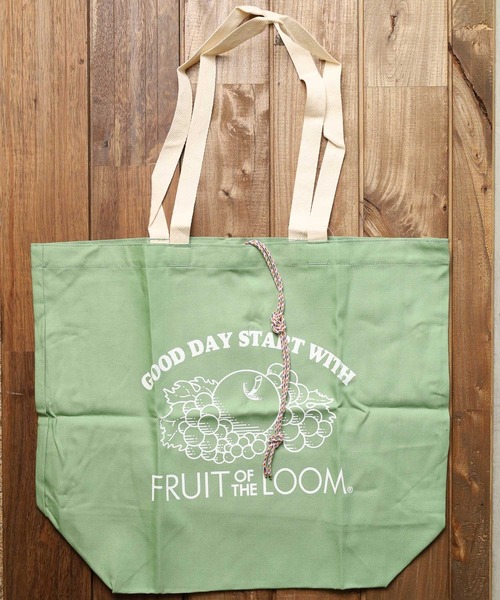 FRUIT OF THE LOOM(フルーツオブザルーム)の「【RES】【FRUIT OF THE LOOM】BRAIDED CORD TOTE BAG(トートバッグ・レディース・ライトブルー・FREE)」の17枚目の写真