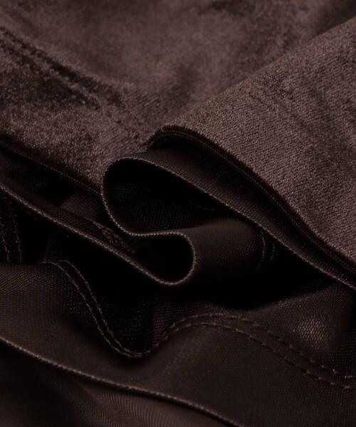 SENSE OF PLACE by URBAN RESEARCH（センスオブプレイスバイアーバンリサーチ）の「『TALLサイズ/WEB限定』ベロアナロースカート（スカート・レディース・グレー/ブラウン/ベージュ・TALL/MEDIUM/SMALL）」の15枚目の写真