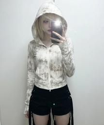 .KOM（ドットコム）の「『.KOM/ドットケーオーエム』汚し加工裏ボアブルゾン【CN】（ブルゾン）」