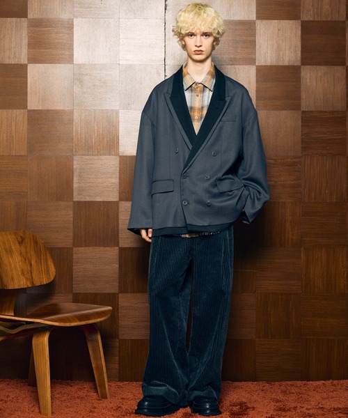 MAISON SPECIAL(メゾンスペシャル)の「《UNISEX》Wide-Wale Corduroy One-Tuck Pants/ワイドウェールコーデュロイワンタックパンツ【MAISON SPECIAL/メゾンスペシャル】(その他パンツ・メンズ・ブラウン/チャコールグレー/ブラック/アイボリー・1/0/2)」の20枚目の写真