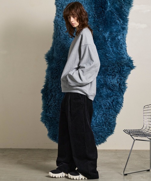 MAISON SPECIAL(メゾンスペシャル)の「《UNISEX》Wide-Wale Corduroy One-Tuck Pants/ワイドウェールコーデュロイワンタックパンツ【MAISON SPECIAL/メゾンスペシャル】(その他パンツ・メンズ・ブラウン/チャコールグレー/ブラック/アイボリー・1/0/2)」の12枚目の写真