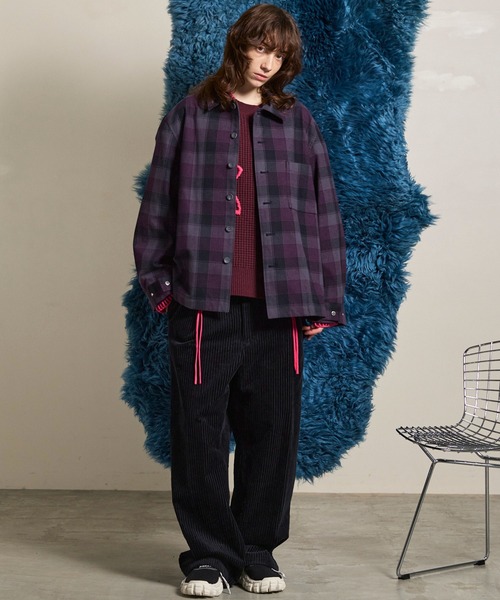 MAISON SPECIAL(メゾンスペシャル)の「《UNISEX》Wide-Wale Corduroy One-Tuck Pants/ワイドウェールコーデュロイワンタックパンツ【MAISON SPECIAL/メゾンスペシャル】(その他パンツ・メンズ・ブラウン/チャコールグレー/ブラック/アイボリー・1/0/2)」の13枚目の写真