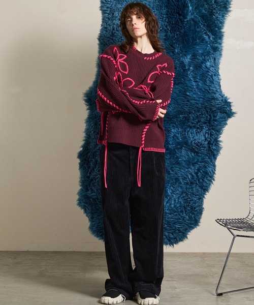 MAISON SPECIAL(メゾンスペシャル)の「《UNISEX》Wide-Wale Corduroy One-Tuck Pants/ワイドウェールコーデュロイワンタックパンツ【MAISON SPECIAL/メゾンスペシャル】(その他パンツ・メンズ・ブラウン/チャコールグレー/ブラック/アイボリー・1/0/2)」の14枚目の写真