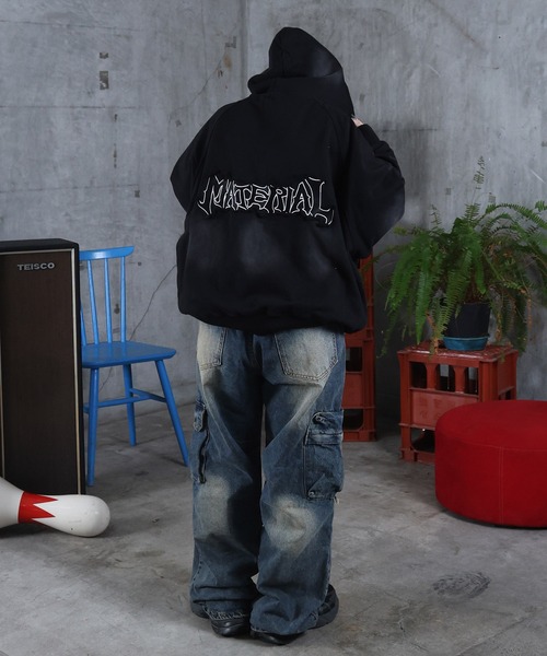 ILL'S(イルズ)の「AW 3Dポケット デニム カーゴパンツ メンズ レディース ユニセックス 【ILL'S】(カーゴパンツ・メンズ・ブラック/ブルー・M/L)」の22枚目の写真
