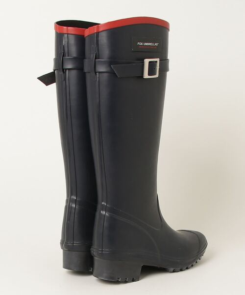 FOX UMBRELLAS（フォックスアンブレラズ）の「【KS】【FOX UMBRELLAS/フォックスアンブレラズ】rain boots（レインシューズ・レディース・ネイビー・UK3）」の2枚目の写真