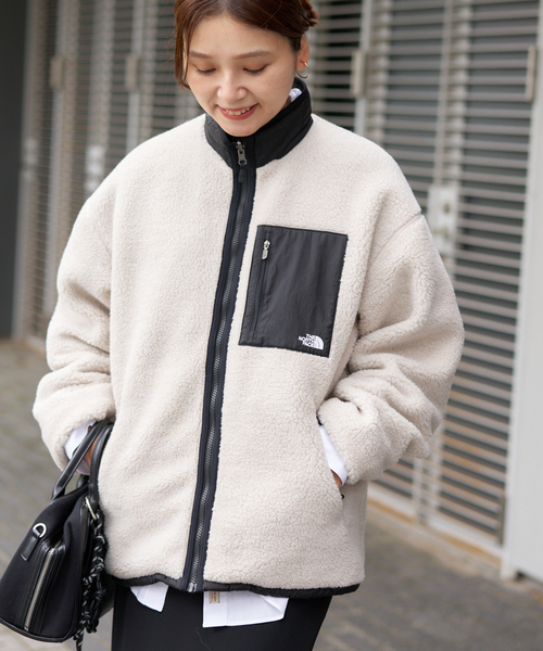 JOURNAL STANDARD（ジャーナルスタンダード）の「《WEB限定》【THE NORTH FACE】 REVERSIBLE EXTREME PILE FLEECE JK（ブルゾン・レディース・ベージュ・MEDIUM）」の4枚目の写真