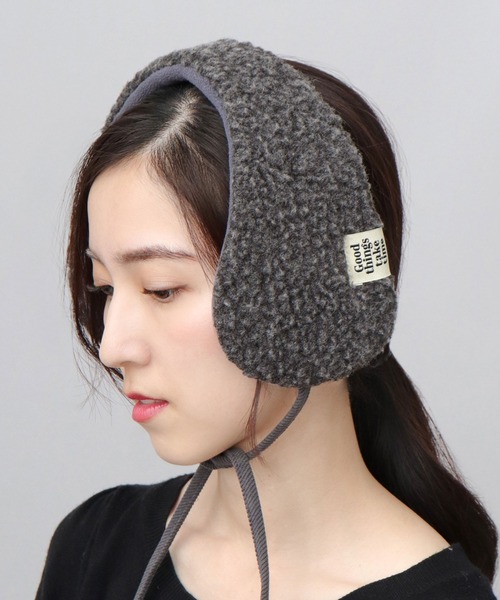 セール】2WAY シープボア ボンネット 耳当て ネックウォーマー セール】2WAY シープボア ボンネット 耳当て ネックウォーマー
