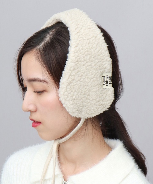 セール】2WAY シープボア ボンネット 耳当て ネックウォーマー
