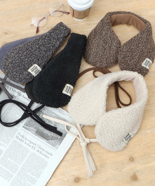 セール】2WAY シープボア ボンネット 耳当て ネックウォーマー