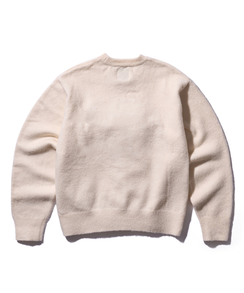 AECA(エイカ)の「AECA LOVE DOODLE KNIT-IVORY(ニット/セーター・レディース・その他・MEDIUM/LARGE/SMALL/W)」の2枚目の写真