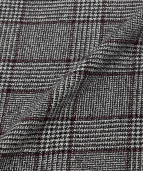 green label relaxing（グリーンレーベルリラクシング）の「カシミヤ 100 トラッド マフラー（マフラー・メンズ・ライトグレー/ネイビー/ベージュ/ダークグレー/レッド/イエロー/パープル/ダークグリーン/グレー系・FREE）」の16枚目の写真