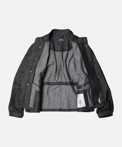 FRIZMWORKS(フリズムワークス)の「OSCAR DENIM FISHTAIL JACKET _ BLACK(その他アウター・メンズ・その他・MEDIUM/LARGE/X-LARGE)」の2枚目の写真