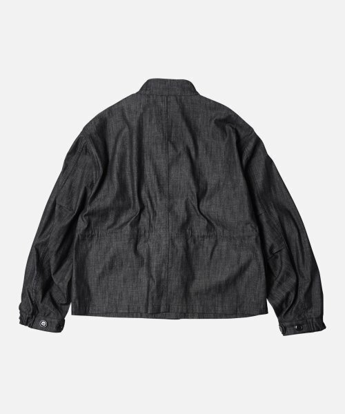 FRIZMWORKS(フリズムワークス)の「OSCAR DENIM FISHTAIL JACKET _ BLACK(その他アウター・メンズ・その他・MEDIUM/LARGE/X-LARGE)」の3枚目の写真