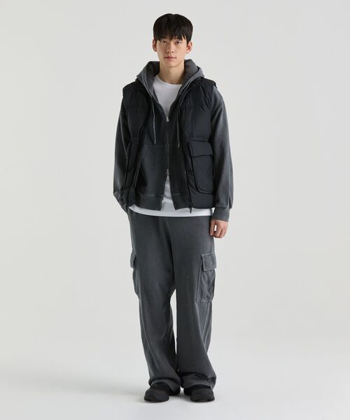 MUSINSA STANDARD（ムシンサスタンダード）の「レイヤードクルーネック長袖Tシャツ_通常丈 [ホワイト]（Tシャツ/カットソー・メンズ・その他・SMALL/MEDIUM/LARGE/X-LARGE/XX-LARGE/X-SMALL）」の8枚目の写真
