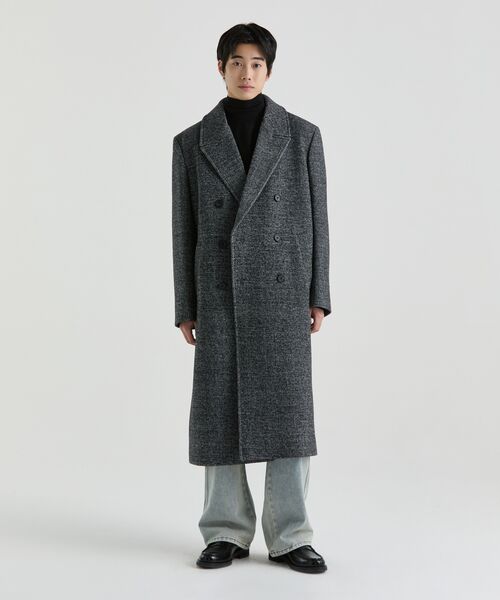 MUSINSA STANDARD（ムシンサスタンダード）の「ペインテッドワイドデニムパンツ[ライトインディゴ]（デニムパンツ・メンズ・その他・38/36/34/32/30/31/33/26/27/28/29）」の5枚目の写真