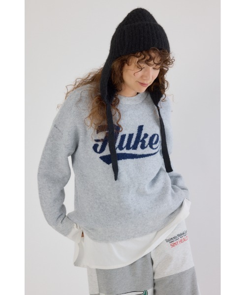 セール】アソートダブルジャガードニットトップス（ニット/セーター